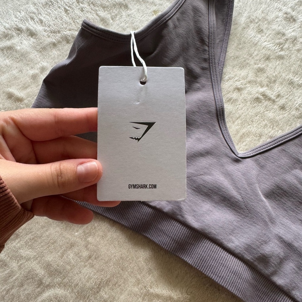 Gymshark Gray Sports Bra - Picture 7 of 8